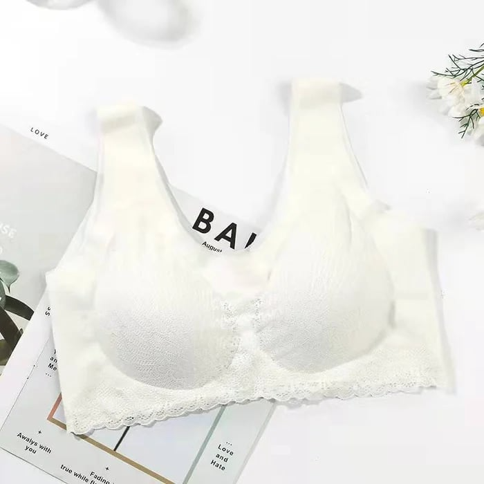 🔥2025 Hot Sale 49% OFF🔥 Latex 4.0 Graceful Anti-saggy Breathable Lace Bra