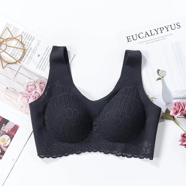 🔥2025 Hot Sale 49% OFF🔥 Latex 4.0 Graceful Anti-saggy Breathable Lace Bra
