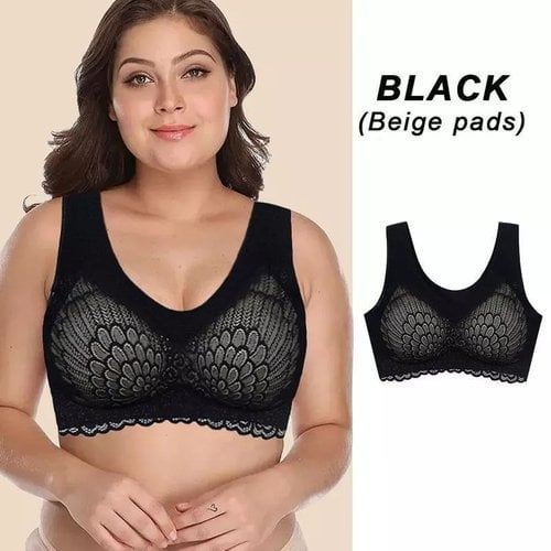 🔥2025 Hot Sale 49% OFF🔥 Latex 4.0 Graceful Anti-saggy Breathable Lace Bra